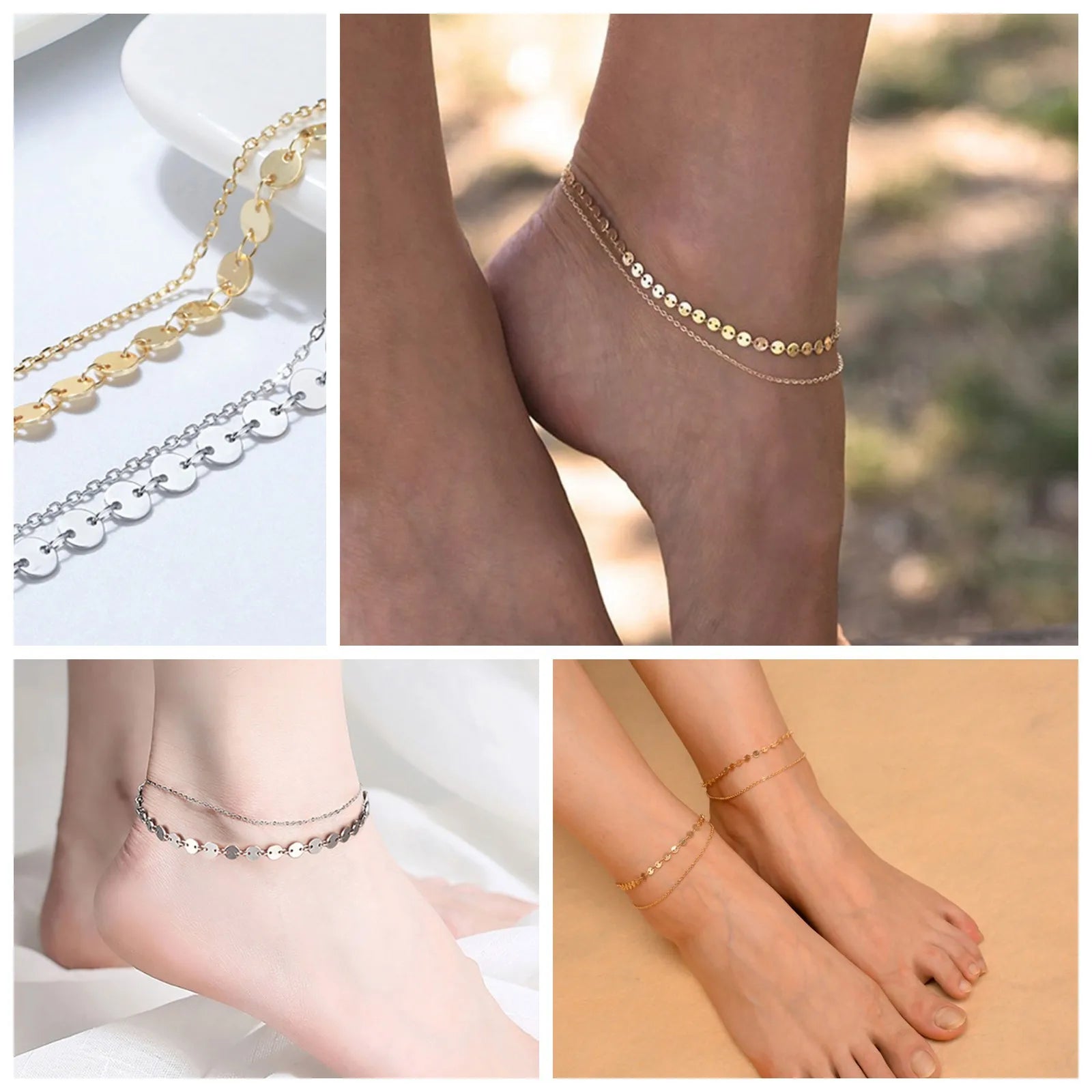 Simple Boho Anklet Bracelet